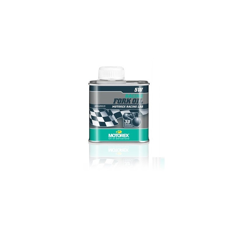 Huile de fourche MOTOREX Racing Fork Oil 5W 250 ml Huile de fourche MOTOREX Racing Fork Oil 5W 250 ml