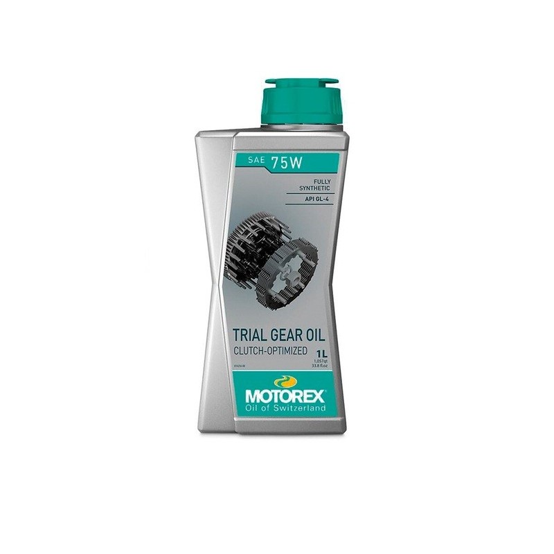 Huile de boîte de vitesse MOTOREX Trial Gear Oil 75W 1L Huile de boîte de vitesse MOTOREX Trial Gear Oil 75W 1L