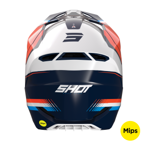 Casque SHOT 2023 Race Tracer Orange Fluo