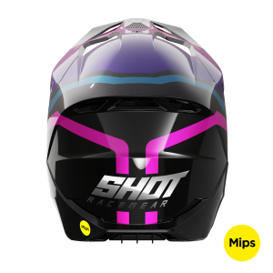 Casque SHOT 2024 Race Sky Violet Chrome