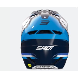 Casque SHOT 2023 Race Tracer Bleu Brillant