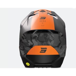 Casque SHOT 2024 Race Camo Orange Matt