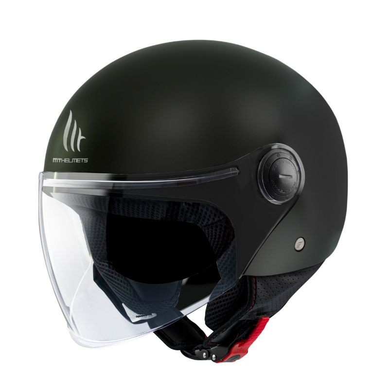 Casque MT STREET Uni Noir Mat