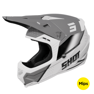Casque cross Shot 2024 Core Honor - Gris