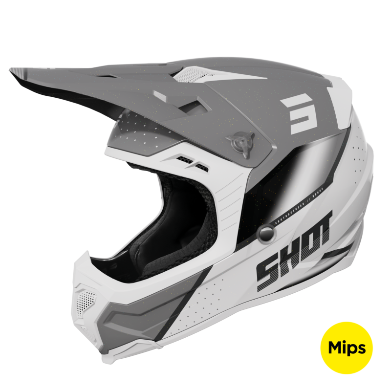 Casque cross Shot 2024 Core Honor - Gris Casque cross Shot 2024 Core Honor - Gris