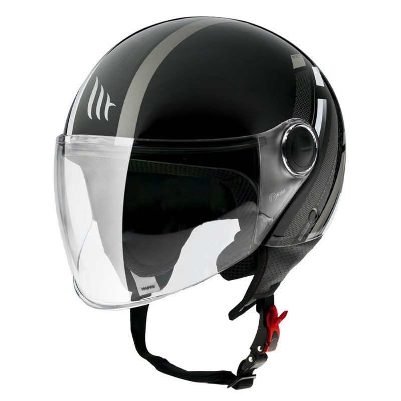 Casque MT STREET SCOPE D2 Noir Gris