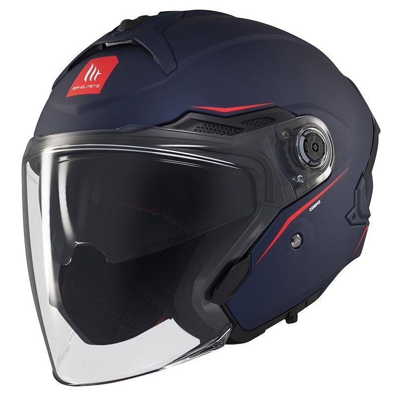 Casque MT SV S COSMO A7 Bleu Mat