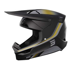 Casque cross Shot 2024 Furious Aim - Or Mat