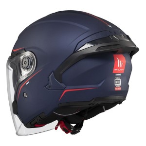 Casque MT SV S COSMO A7 Bleu Mat