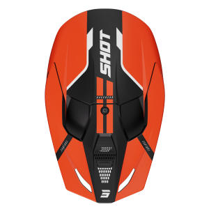 Casque cross Shot 2024 Furious Bolt - Orange Glossy