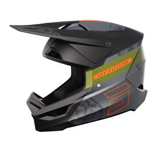 Casque cross Shot 2024 Furious Patrol - Kaki Mat