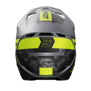 Casque SHOT 2024 Furious Patrol Gris Jaune Mat