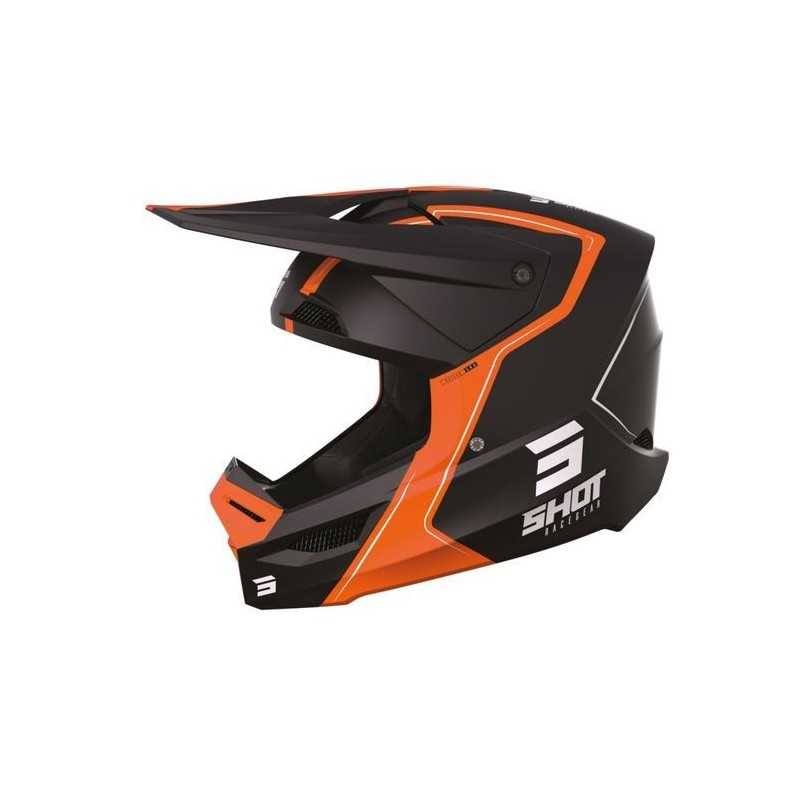 Casque SHOT 2023 FURIOUS REFLEX Orange Matt
