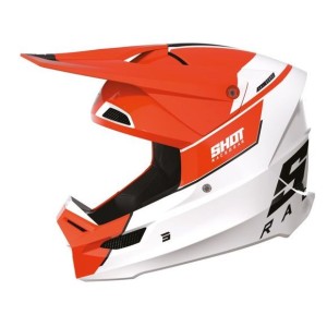 Casque Cross Shot Furious Scope 2023 - Orange Glossy
