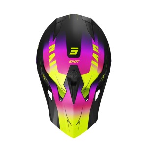 Casque SHOT 2025 Pulse X-trem Rose Jaune Fluo Mat Casque SHOT 2025 Pulse X-trem Rose Jaune Fluo Mat