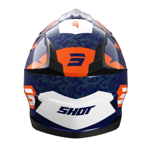Casque SHOT 2024 Pulse Airfit Bleu Blanc Glossy Casque SHOT 2024 Pulse Airfit Bleu Blanc Glossy