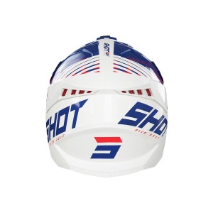 Casque cross Shot 2025 Lite Fury - Bleu Rouge