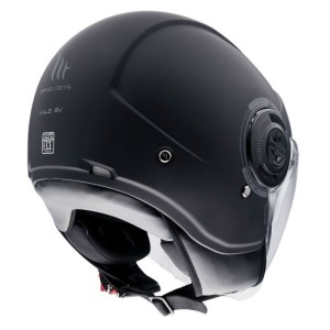 Casque MT VIALE SV S Uni Noir Mat
