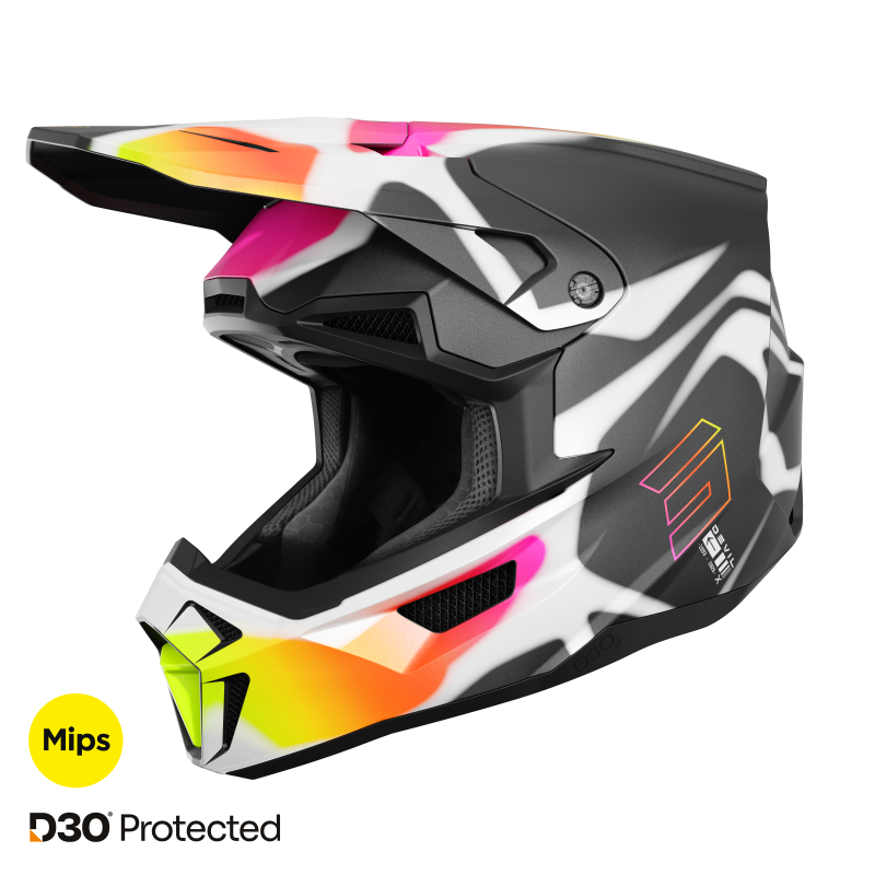 Casque SHOT 2026 Lite Devil Noir Mat Casque SHOT 2026 Lite Devil Noir Mat