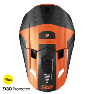 Casque SHOT 2026 Lite S10 Orange Mat