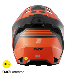 Casque SHOT 2026 Lite S10 Orange Mat
