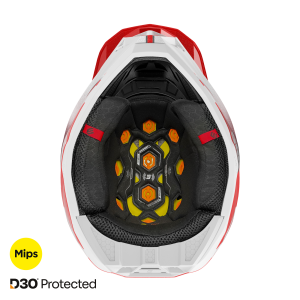 Casque SHOT 2026 Lite Challenger Rouge Satin