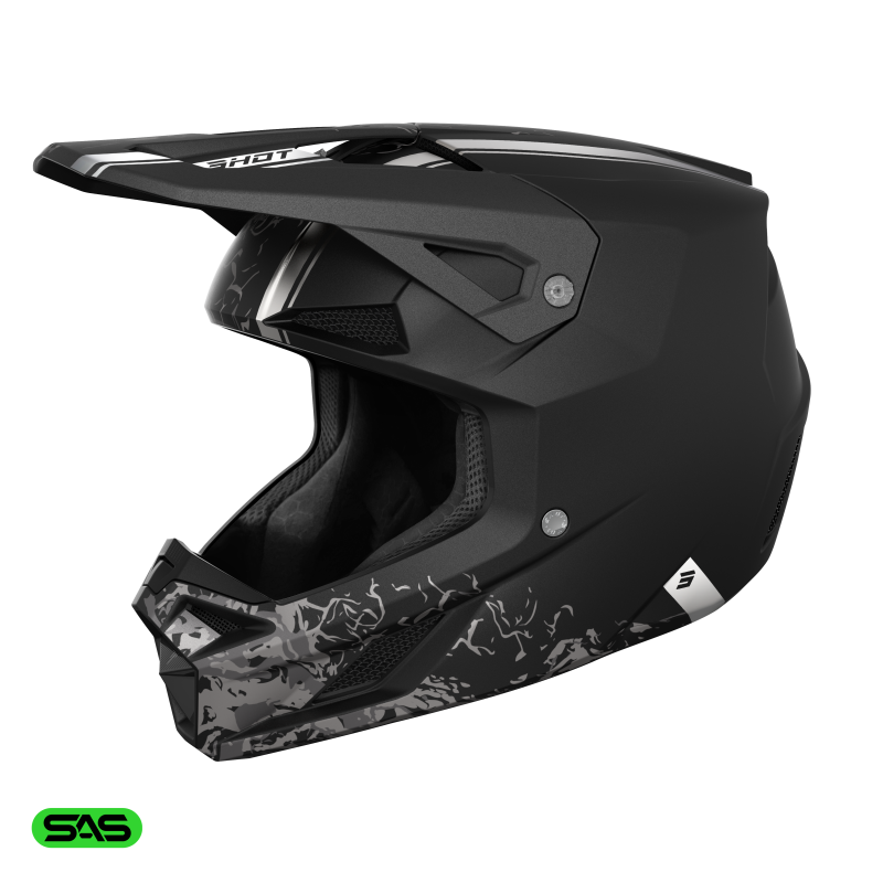 Casque SHOT 2026 Speed Battle Noir Mat