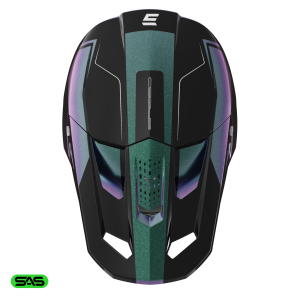 Casque SHOT 2026 Speed Fury Cameleon Brillant Casque SHOT 2026 Speed Fury Cameleon Brillant