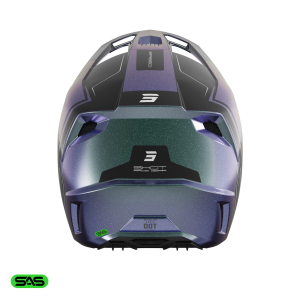 Casque SHOT 2026 Speed Fury Cameleon Brillant Casque SHOT 2026 Speed Fury Cameleon Brillant