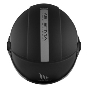Casque MT VIALE SV S 06 Uni Noir Mat
