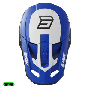 Casque SHOT 2026 Speed Hybrid Bleu Mat