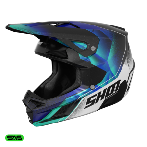 Casque SHOT 2026 Speed Olymp Bleu Satin