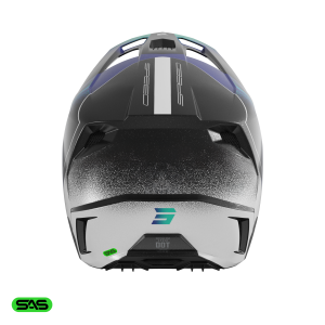 Casque cross Shot Speed Olymp 2026 - Bleu Satin