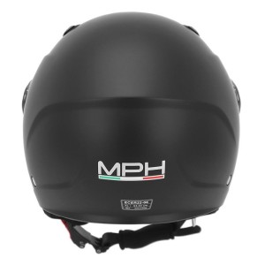 Casque MPH enfant PLAY Uni Noir Mat