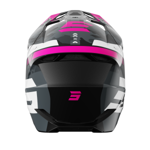 Casque SHOT 2026 Furious Flash Rose Brillant