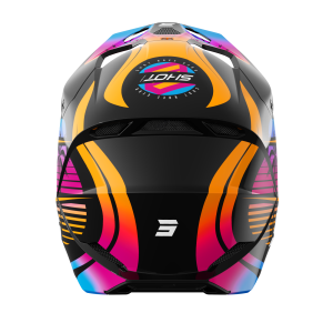 Casque SHOT 2026 Furious Miami Orange Brillant