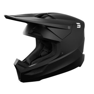Casque cross Shot Furious Solide 2026 - Noir Mat