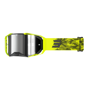 Lunettes SHOT 2026 Lite Roll Off Patrol Jaune Fluo Mat