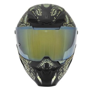 Casque MPH BLADE COBRA Noir Mat Or