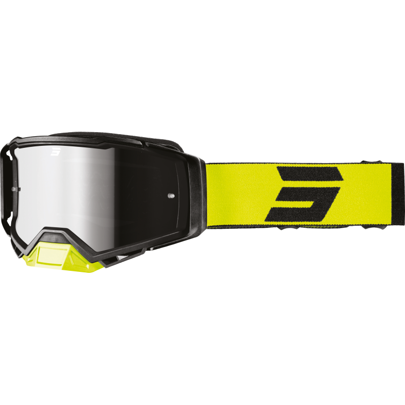 Lunettes SHOT 2026 Core Solid Jaune Fluo Mat