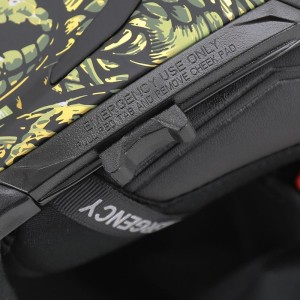 Casque MPH BLADE COBRA Noir Mat Or