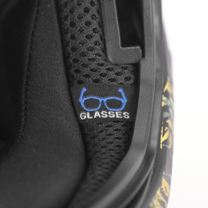 Casque MPH BLADE COBRA Noir Mat Or