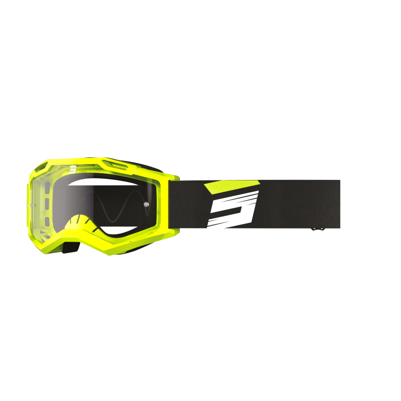 Lunettes SHOT 2026 Assault 2.0 Claw Jaune Fluo Brillant