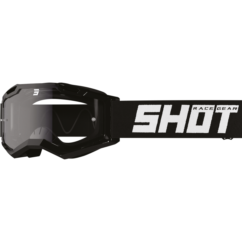 Lunettes SHOT 2026 Assault 2.0 Solid Noir Brillant