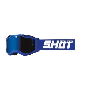 Lunettes SHOT 2026 Assault 2.0 Solid Iridium Bleu Brillant