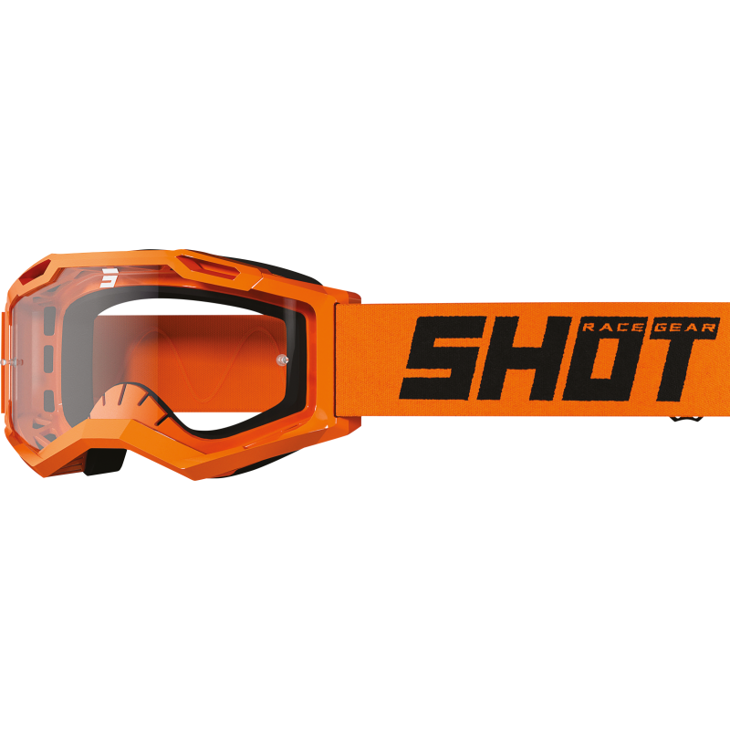 Lunettes SHOT 2026 Assault 2.0 Solid Orange Fluo Brillant