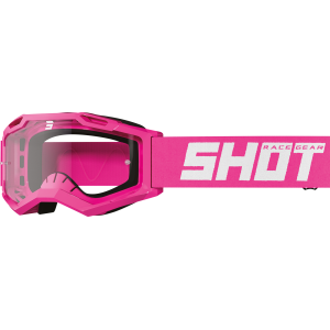 Lunettes SHOT 2026 Assault 2.0 Solid Rose Fluo Brillant