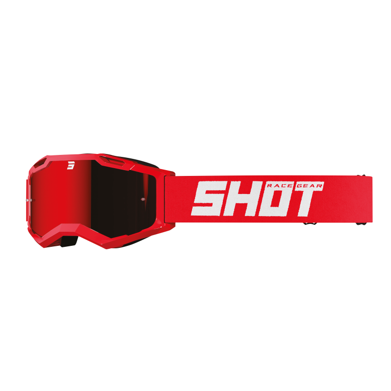 Lunettes SHOT 2026 Assault 2.0 Solid Rouge Brillant