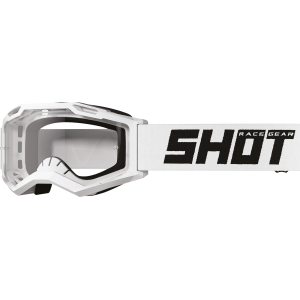 Lunettes SHOT 2026 Assault 2.0 Solid Blanc Brillant
