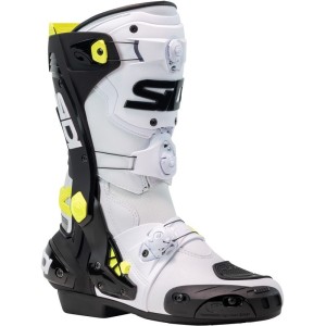 Bottes SIDI Rex Blanc Noir Jaune